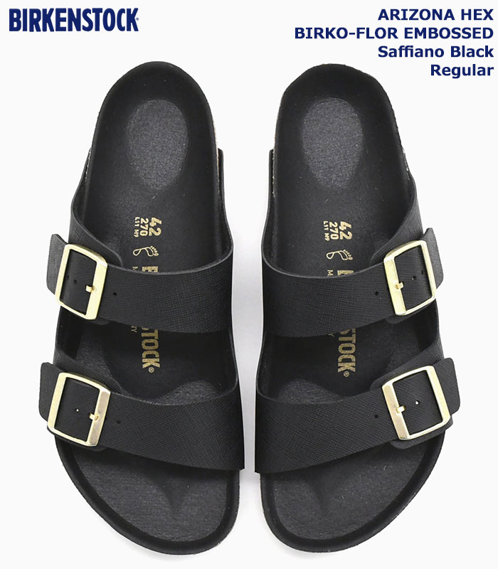Arizona BIRKENSTOCK ビルケンシュトック サンダル ブラック男 BIRKENSTOCK / Arizona - Suede Soft Footbed (Black)