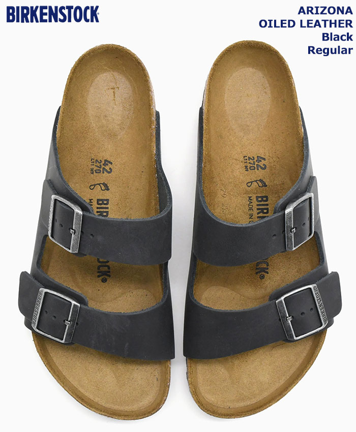 【Birkenstock】レギュラー Arizona オイルレザー サンダル BIRKENSTOCK ビルケンシュトック サンダル メンズ 男性用