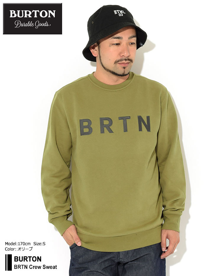 バートン トレーナー BURTON メンズ BRTN クルー スウェット ( burton BRTN Crew Sweat スエット トップス 男性用  137171 )