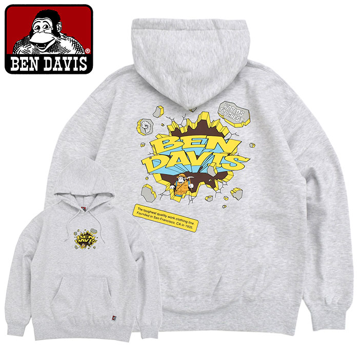 BEN DAVIS メンズパーカー（サイズ（S/M/L）：LL（XL））の商品一覧