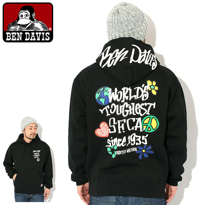 ベンデイビス パーカー プルオーバー BEN DAVIS メンズ グレイトフル ( C-24380010 Grateful Pullover  Hoodie スウェット トップス ) : ben-c-24380010 : ice field - 通販 - Yahoo!ショッピング