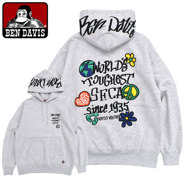 ベンデイビス パーカー プルオーバー BEN DAVIS メンズ グレイトフル ( C-24380010 Grateful Pullover  Hoodie スウェット トップス ) : ben-c-24380010 : ice field - 通販 - Yahoo!ショッピング