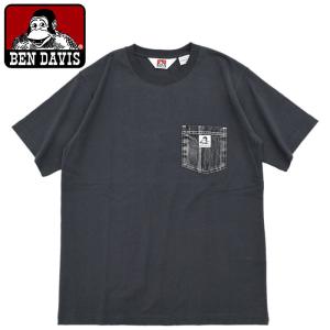 ベンデイビス Tシャツ 半袖 BEN DAVIS メンズ デニム ポケット ( C-24580001...