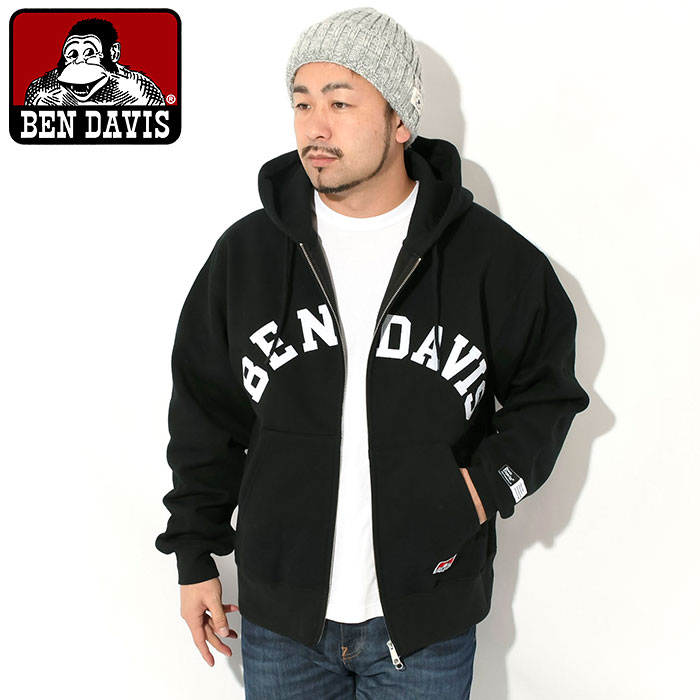 BEN DAVIS（ベンデイビス） パーカー ジップアップ メンズ ゾーズ