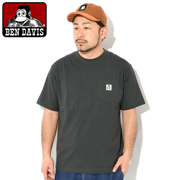 ベンデイビス Tシャツ 半袖 BEN DAVIS メンズ 25SS ビッグ ポケット ( C-25580002 25SS Big Pocket S/S Tee T-SHIRTS カットソー トップス )[M便 1/1] | BEN DAVIS | 03
