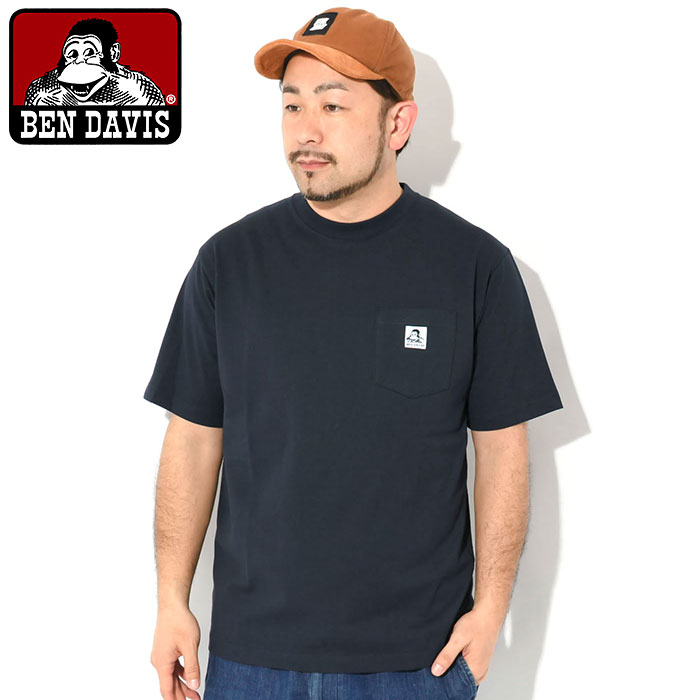 ベンデイビス Tシャツ 半袖 BEN DAVIS メンズ 25SS ビッグ ポケット ( C-25580002 25SS Big Pocket S/S Tee T-SHIRTS カットソー トップス )[M便 1/1] | BEN DAVIS | 04