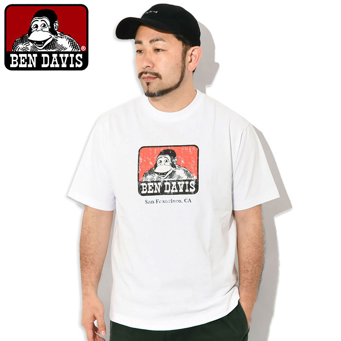 BEN DAVIS（ベンデイビス） Tシャツ 半袖 メンズ クランブル アイコン