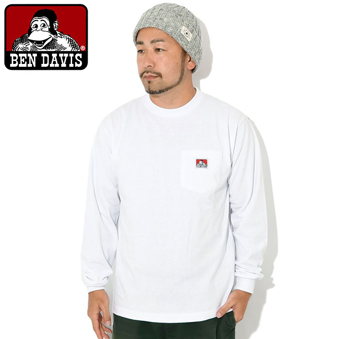 BEN DAVIS（ベンデイビス） ロンT Tシャツ 長袖 メンズ 25FW ポケット