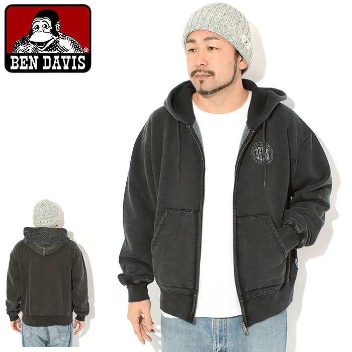 BEN DAVIS（ベンデイビス） パーカー ジップアップ メンズ ヘッド