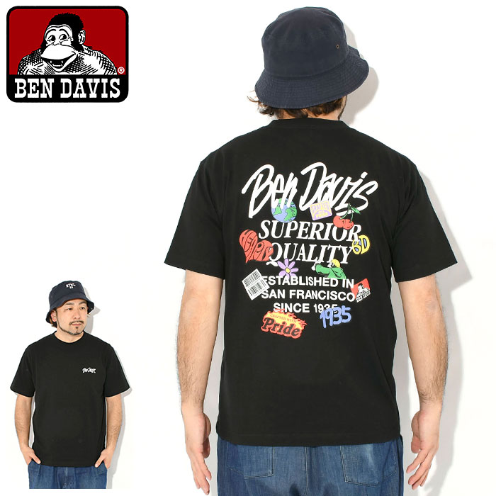 BEN DAVIS（ベンデイビス） Tシャツ 半袖 メンズ グレイトフル ( C