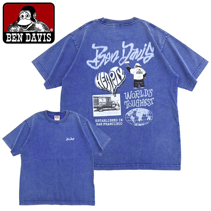 BEN DAVIS（ベンデイビス） Tシャツ 半袖 メンズ タギング VNTG ( C