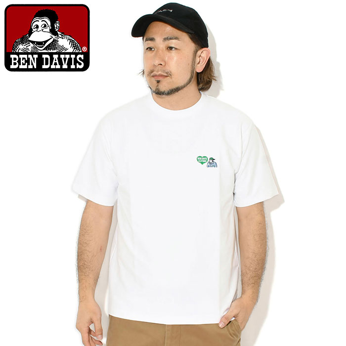 BEN DAVIS（ベンデイビス） Tシャツ 半袖 メンズ クーラー ゴリラ EMB