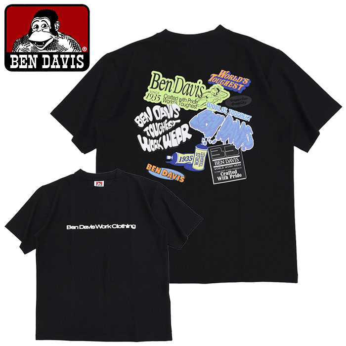 BEN DAVIS（ベンデイビス） Tシャツ 半袖 メンズ クーラー フリッジ