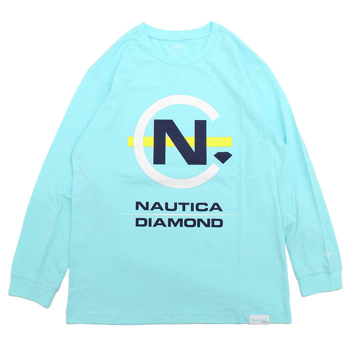 ダイアモンドサプライ Tシャツ 長袖 Diamond Supply Co. メンズ ノーティカ クロックド コラボ ( NAUTICA Clocked L/S Tee C20DMPC403S )｜icefield｜04