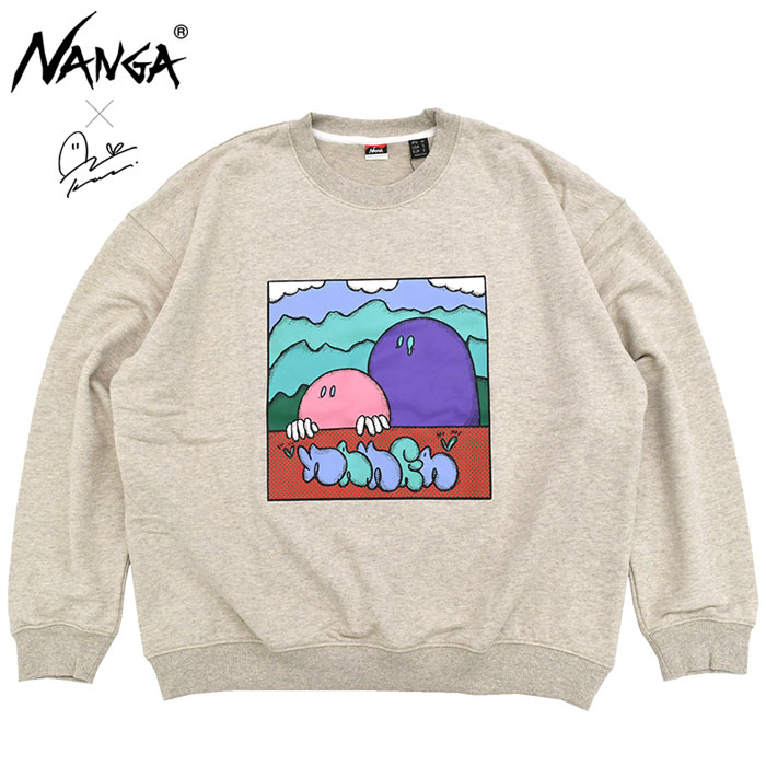 NANGA（ナンガ） トレーナー メンズ 神山隆二 クルー スウェット