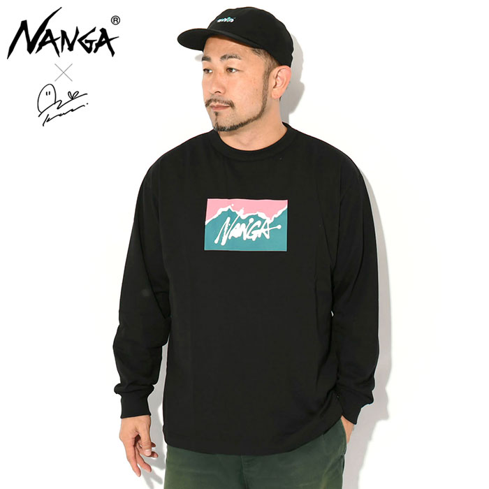 NANGA（ナンガ） ロンT Tシャツ 長袖 メンズ 神山隆二 コラボ ( NANGA