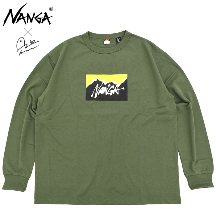 NANGA（ナンガ） ロンT Tシャツ 長袖 メンズ 神山隆二 コラボ ( NANGA