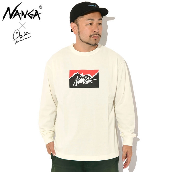 NANGA（ナンガ） ロンT Tシャツ 長袖 メンズ 神山隆二 コラボ ( NANGA