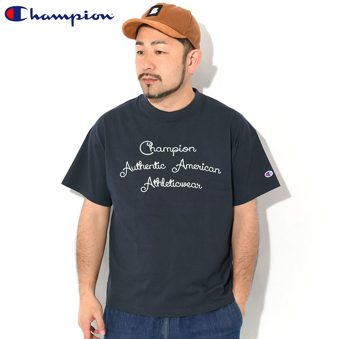チャンピオン Tシャツ 半袖 Champion メンズ C3-B327 ( C3-B327 S/S Tee CASUAL カジュアル 日本企画 カットソー トップス 男性用 )[M便 1/1] | Champion | 02