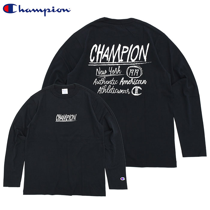 Champion（チャンピオン） ロンT Tシャツ 長袖 メンズ C3-D408 ( C3 