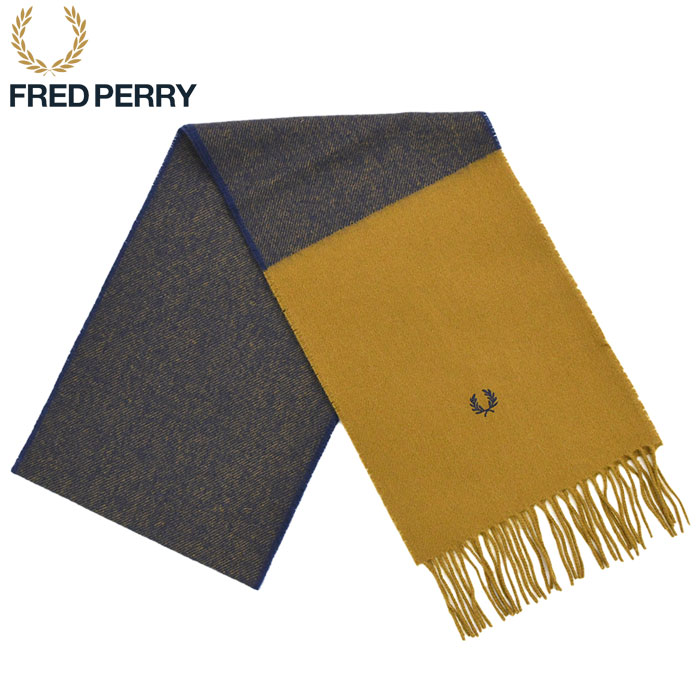 フレッドペリー マフラー FRED PERRY メンズ カラー ブロックド スカーフ ( C6143 Colour Blocked Scarf 小物 )[M便 1/1]｜icefield｜03