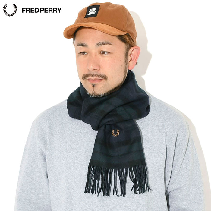 fred perry マフラーのおすすめ人気商品一覧 通販 - Yahoo!ショッピング