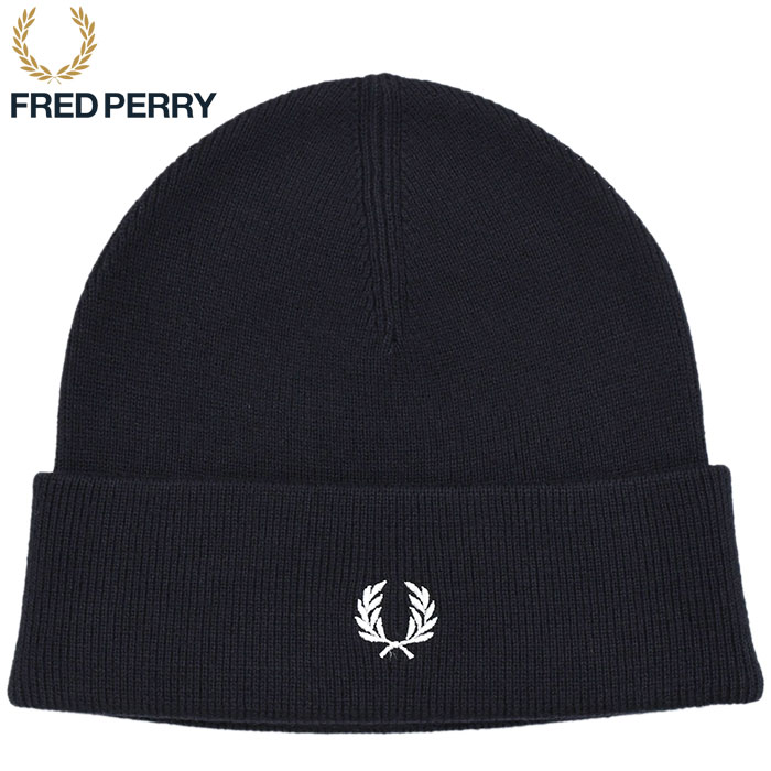 フレッドペリー FRED PERRY (C8161) ビーニー ニット帽 FRED PERRY フレッドペリー ビーニー メンズ レディース Classic