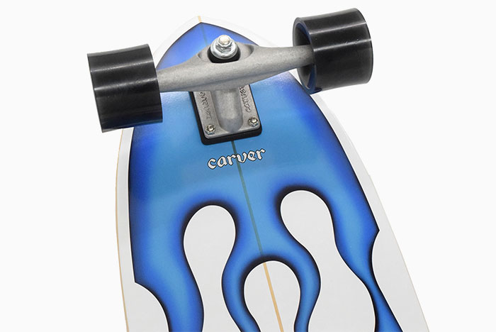 Carver スケートボード 青 carver CARVER カーバー スケートボード TRITON トライトン 31