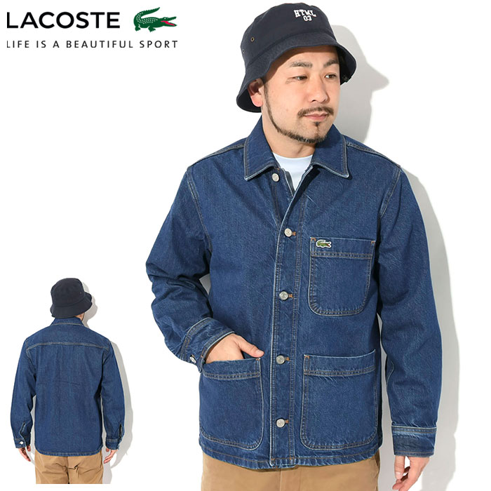 LACOSTE ラコステ ジャケット メンズ CH2601 デニム ( Denim JKT LACOSTE ラコステ ジャケット メンズ CH2601 デニム ( Denim JKT