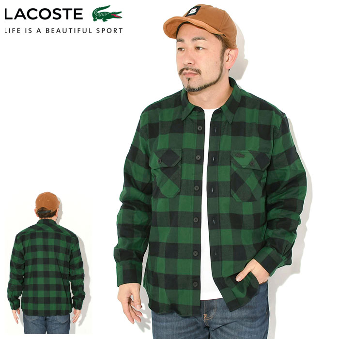 LACOSTE（ラコステ） シャツ 長袖 メンズ CH9210 ( CH9210 L/S Shirt