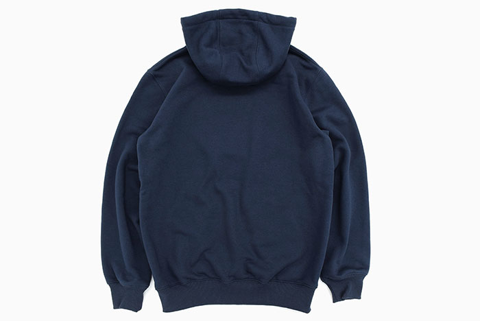 Carhartt ダークブルー パーカー carhartt(カーハート) Midweight Hooded Zip Sweat オーバー