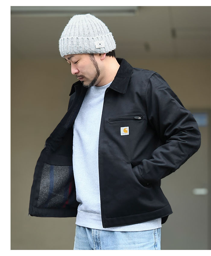 Carharttカーハートのジャケット Relaxed Fit Duck Blanket Lined Detroit07