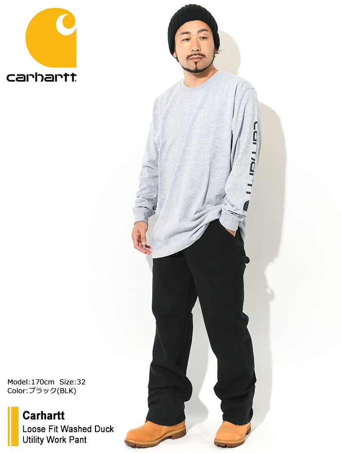 カーハート パンツ Carhartt メンズ ルーズ フィット ウォッシュド