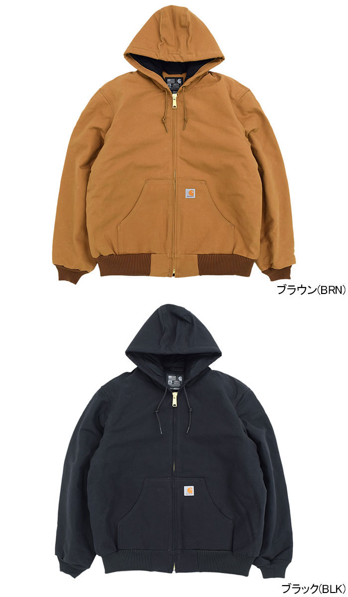 Carharttカーハートのジャケット Loose Fit Duck Insulated Flannel Lined Active07