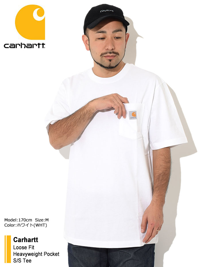 CarharttカーハートのTシャツ Loose Fit Heavyweight Pocket10