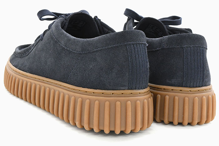 Clarks（クラークス） ブーツ メンズ 男性用 トーヒル ロー Navy Suede