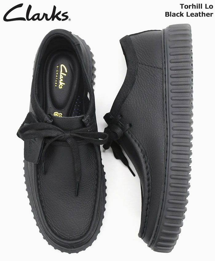 Clarks（クラークス） ブーツ メンズ 男性用 トーヒル ロー Black