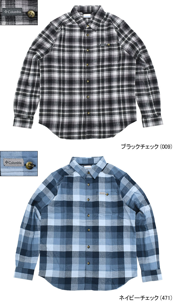 Columbia（コロンビア） シャツ 長袖 メンズ コーネル ウッズ