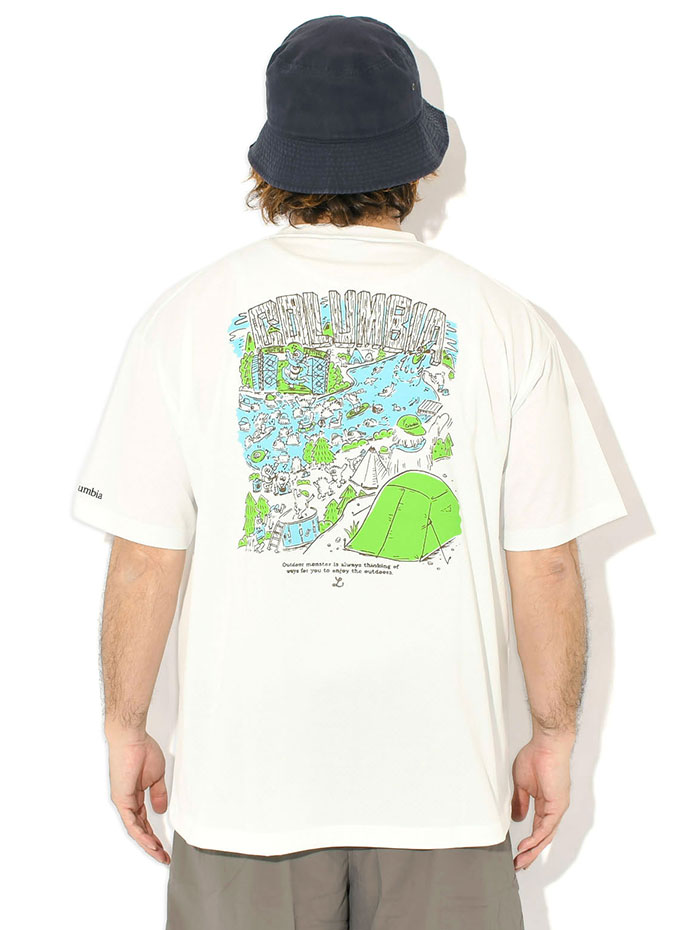 Columbia（コロンビア） Tシャツ 半袖 メンズ アウトドアモンスター