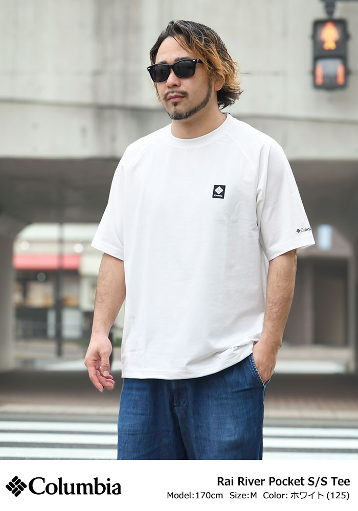 ColumbiaコロンビアのTシャツ Rai River Pocket01