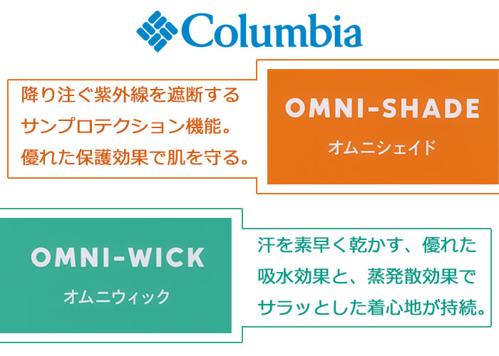 ColumbiaコロンビアのTシャツ Rai River Pocket09