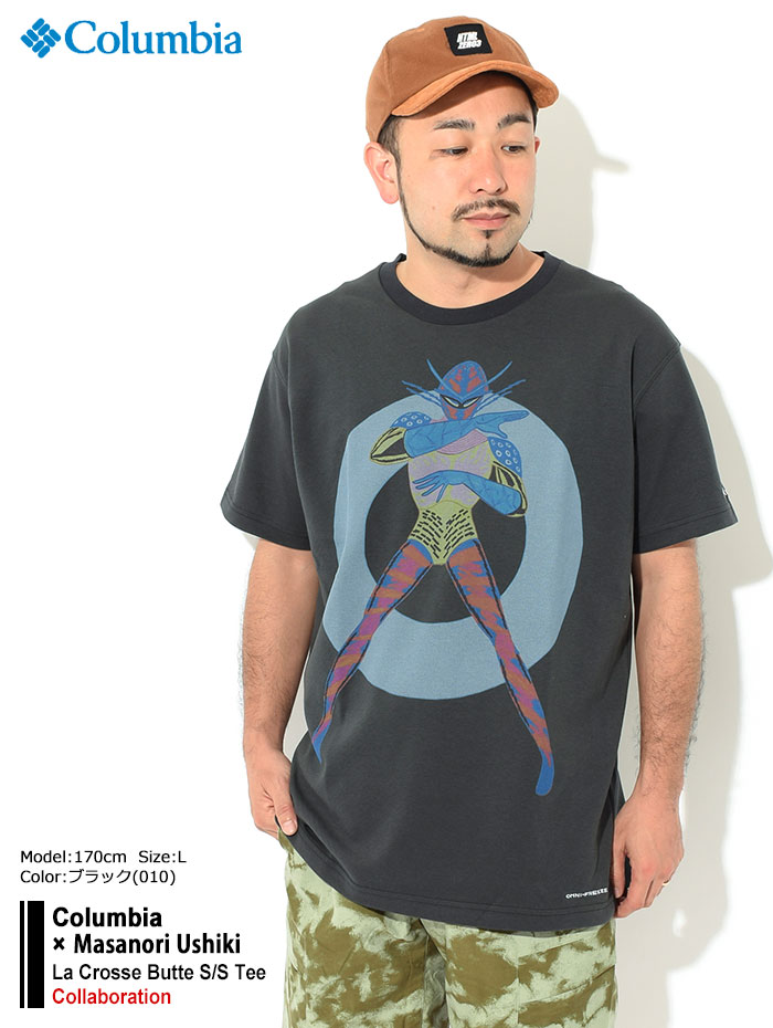 Columbia コロンビア Tシャツ 半袖 メンズ 牛木匡憲 ラ クロス Columbia コロンビア Tシャツ 半袖 メンズ 牛木匡憲 ラ クロス