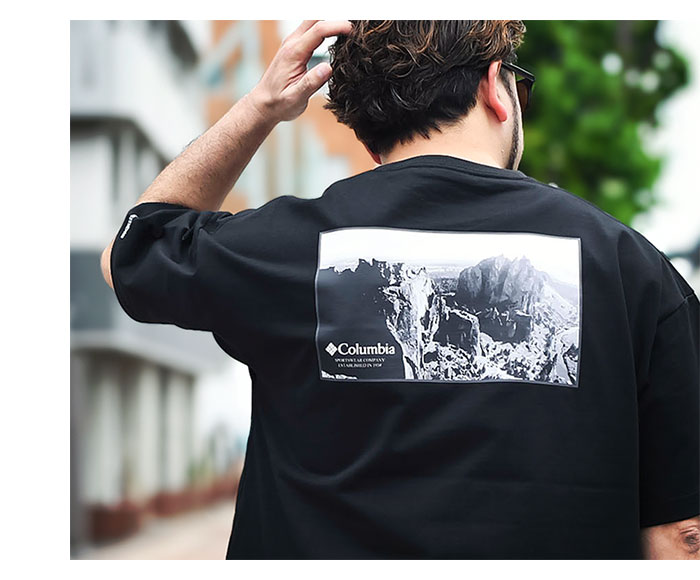 コロンビア Tシャツ 半袖 Columbia メンズ ミラーズ クレスト