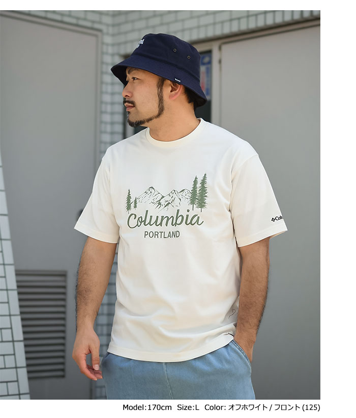 ColumbiaコロンビアのTシャツ Yahara Forest Graphic02
