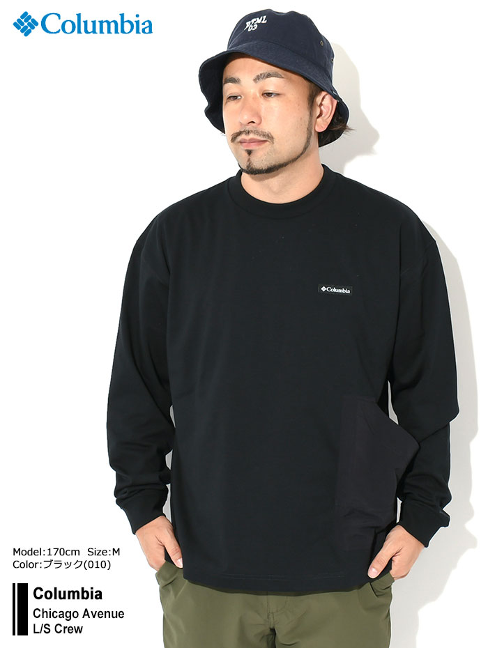 コロンビア カットソー 長袖 Columbia メンズ シカゴ アベニュー ( Chicago Avenue L/S Crew Tシャツ  T-SHIRTS トップス アウトドア PM1860 )