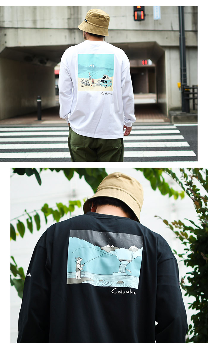 ColumbiaコロンビアのTシャツ Jonas Claesson Lake To Avenue08