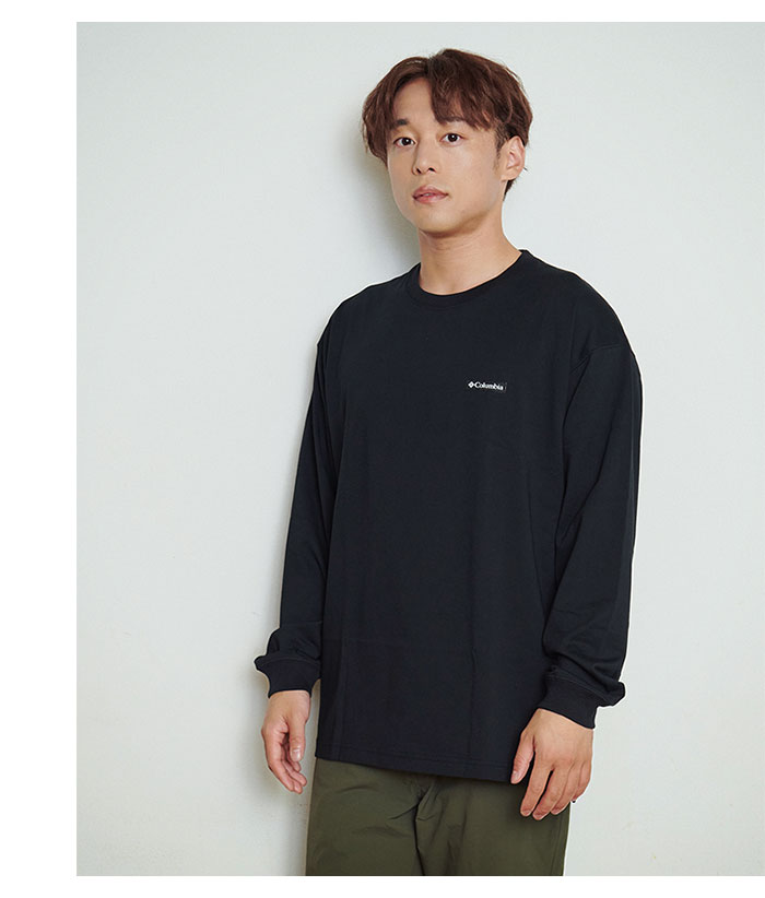 コロンビア ロンT Tシャツ 長袖 Columbia メンズ 24SS ニューファウンド ガーデン ( 24SS Newfound Garden  L/S Tee ビッグシルエット オーバーサイズ XE5623 )