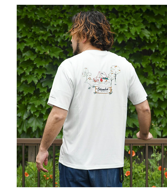 Columbia（コロンビア） Tシャツ 半袖 メンズ レイク アローヘッド