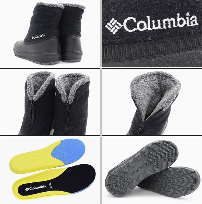 コロンビア ブーツ Columbia レディース & メンズ チャケイピ 2 スリップ オムニヒート Black(CHAKEIPI II SLIP  OMNI-HEAT 保温 YU0282-010) : col-yu0282-010 : ice field - 通販 - Yahoo!ショッピング