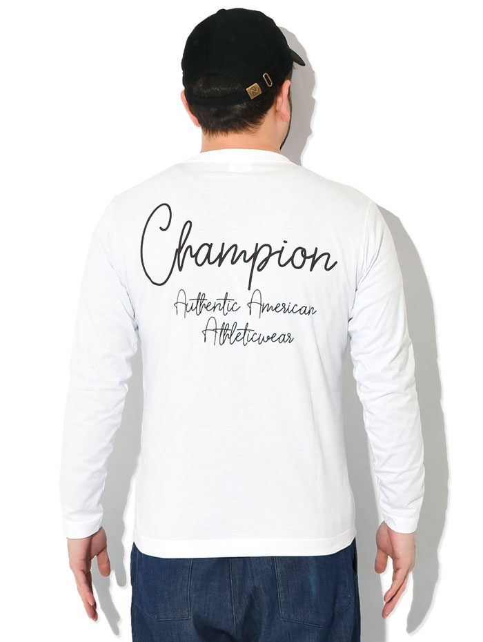 Champion（チャンピオン） ロンT Tシャツ 長袖 メンズ C3-B408 ( C3